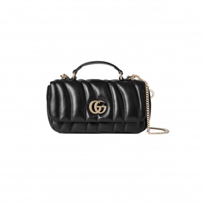 GUCCI GG MILANO MINI TOP HANDLE BAG 806017 (21*12.5*4.5cm)